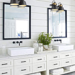 2 light farmhouse vanity light  vintage black bathroom light fixtures