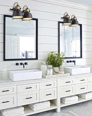 2 light farmhouse vanity light  vintage black bathroom light fixtures