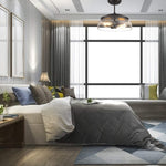 2 light semi flush mount ceiling light farmhouse black ceiling lamp
