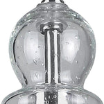 Indoor seeded glass pendant lamp,industrial pendant light Brushed Nickel