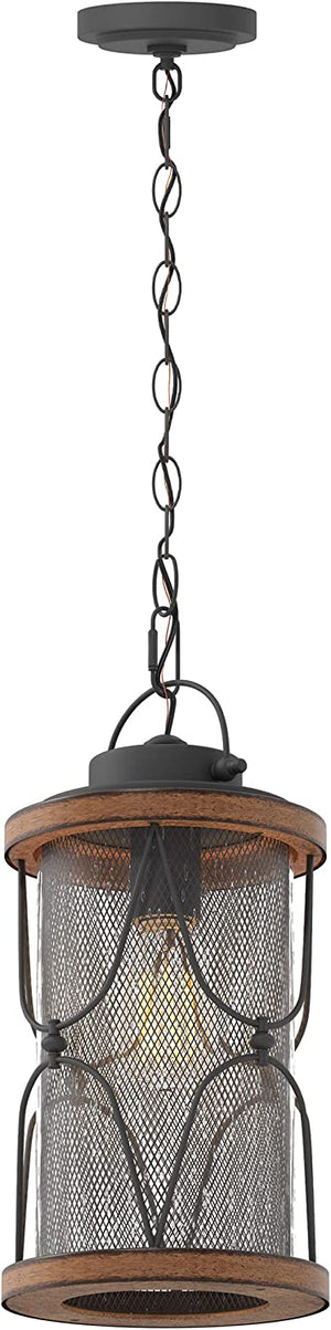 Farmhouse pendant light rust lantern hanging light