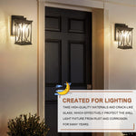 Industrial outdoor wall light fixture aluminum exterior wall lamp