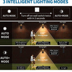 Motion detection LED wall light black cage garage wall lantern light fixture