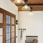 Farmhouse semi flush mount ceiling light glass close to Ceilng lighting fixture