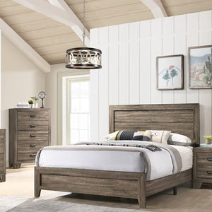 Wood and silver chrome chandelier farmhouse circle hanging pendant lamp