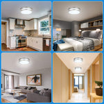 36W LED Ceiling Light Fixture 13 inch Flush Mount Light Fixture
