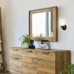 Indoor wall sconce with switch industrial glass wall light fixture