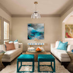 Lotus flower pendant light modern grass pendant lamp