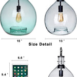 Green island pendant lights glass industrial pendant lighting