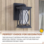 Industrial outdoor wall light fixture aluminum exterior wall lamp
