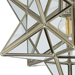 Moravian star ceiling light contemporary flush mount ceiling fixture