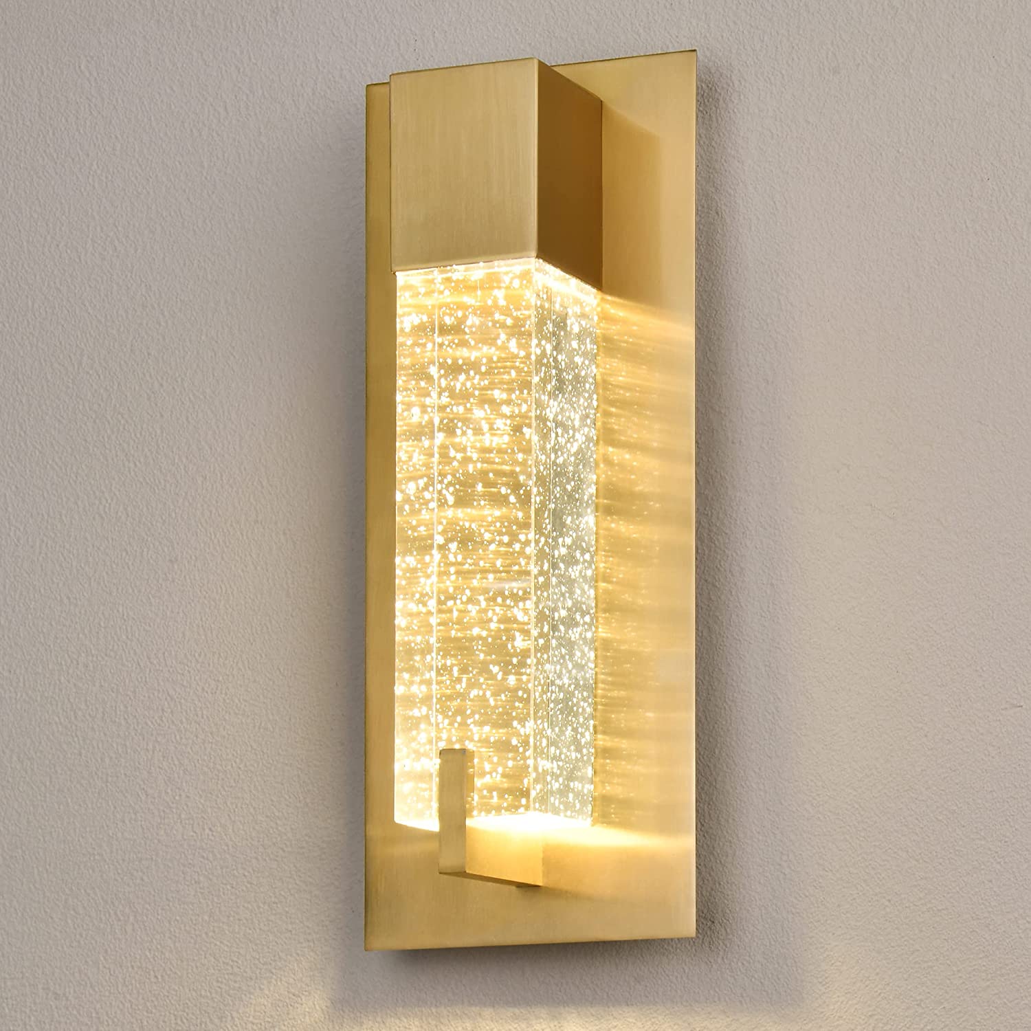 LED modern wall sconce lighting crystal vanity wall light fixture
