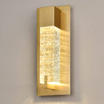 LED modern wall sconce lighting crystal vanity wall light fixture