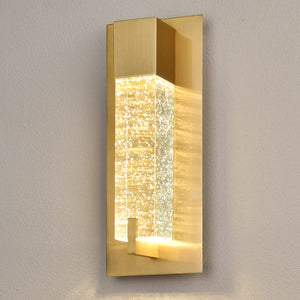 LED modern wall sconce lighting crystal vanity wall light fixture