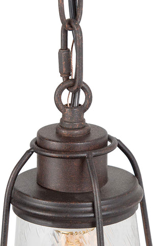 Mini rust pendant light farmhoue glass black pendant lamp