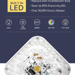 Modern Led ceiling light gold square flush mount ceiling lamp