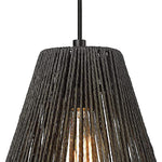 Woven pendant light fixtures farmhouse black pendant lights for kitchen