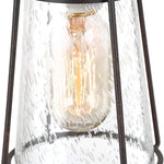 Mini rust pendant light farmhoue glass black pendant lamp