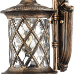 Retro wall lights vintage wall light with glass shade