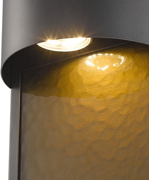 Black LED Integrated Wall Sconce