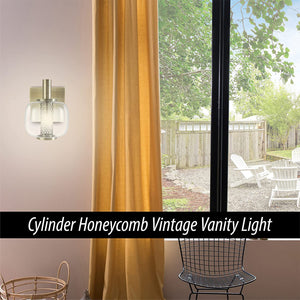 G9 vintage wall light fixture globe glass wall lamp with brushed brass