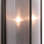 2 Light hallway wall lights vintage wall lamp with dark bronze finish