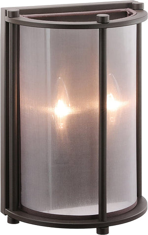2 Light hallway wall lights vintage wall lamp with dark bronze finish