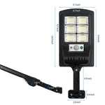 Outdoor solar induction wall light, wireless sensor LED swing arm wall sconce