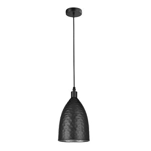 Black glass pendant lamp vintage farmhouse pendant light fixture