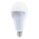 4 pack Outdoor Rechargeable Emergency LED Bulb, Battery driven E26 bulb with hook
