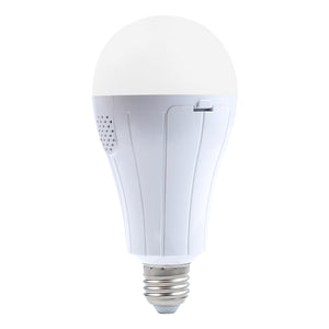 4 pack Outdoor Rechargeable Emergency LED Bulb, Battery driven E26 bulb with hook