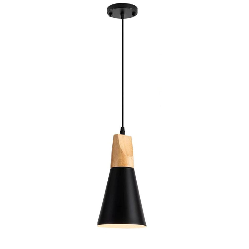 Wooden pendent lights in kitchen island black mini hanging light fixture