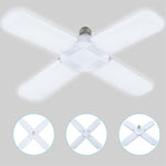 4 leaf garage light,Adjustable E26 Fan Blade LED Light Bulb ceiling light