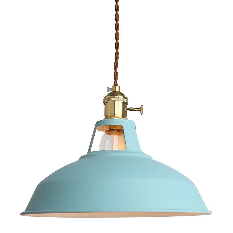 Blue pendant light fixture for kitchen island adjustable pendant lighting