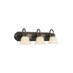 3 light vanity mirror industrial wall sconce
