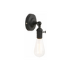 Simplicity loft industrial wall light fixture