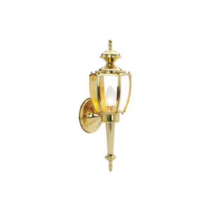 Industrial Outdoor solid brass wall sconce