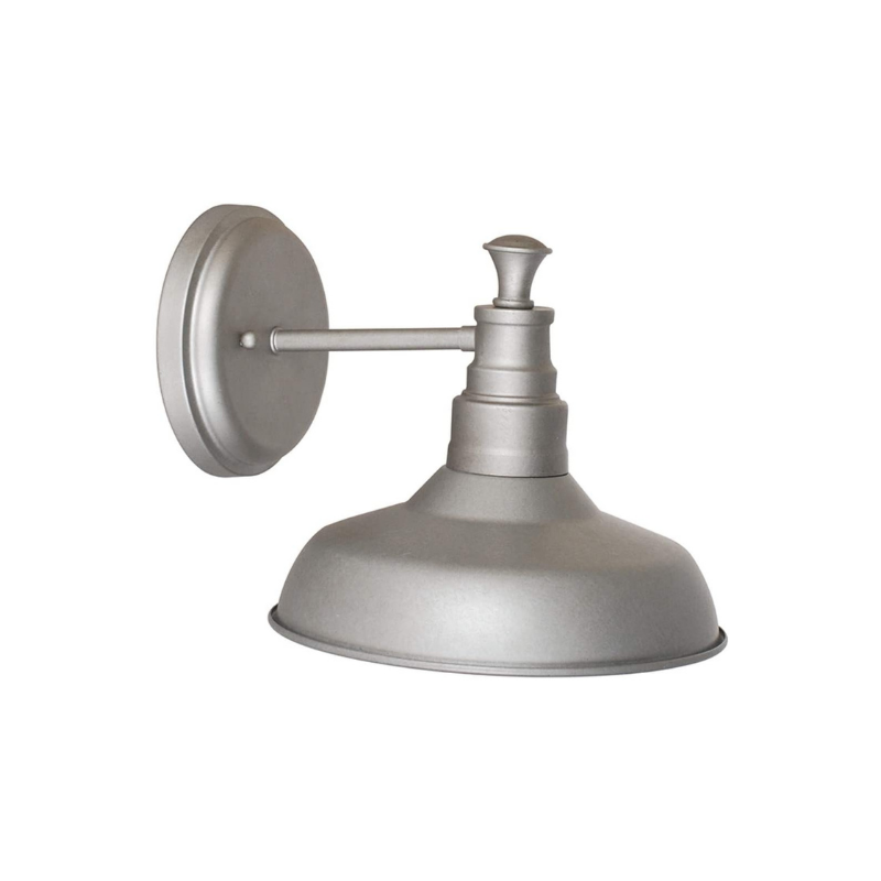 Industrial galvanized wall sconce home wall light