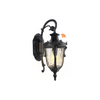 Outdoor house lights wall mount black arm dusk to dawn outdoor lighting
