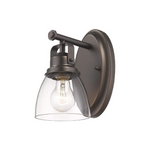 Rustic vanity light fixture with oil rubbed bronze finish industrial farmhouse wall sconces