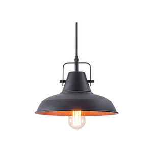 Retro Black Pendant Lamp Fixture Industrial