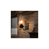 Rustic nordic wall sconce vintage glass wall lantern
