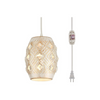 16ft hanging lights with plug in cord kitchen island pendant light fixture