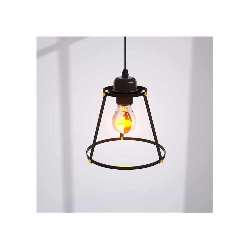 Industrial  island pendant lighting black loft hanging light