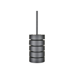 Modern pendant light cylinder mini hanging light with stem