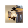 Outdoor vintage lantern glass dusk to dawn outdoor lighting