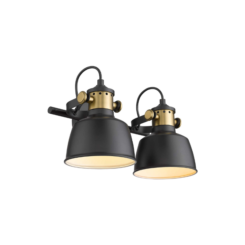 2 light farmhouse vanity light  vintage black bathroom light fixtures