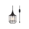 16 Ft Cord and Chain/Hanging Pendant Light Cage Lamp