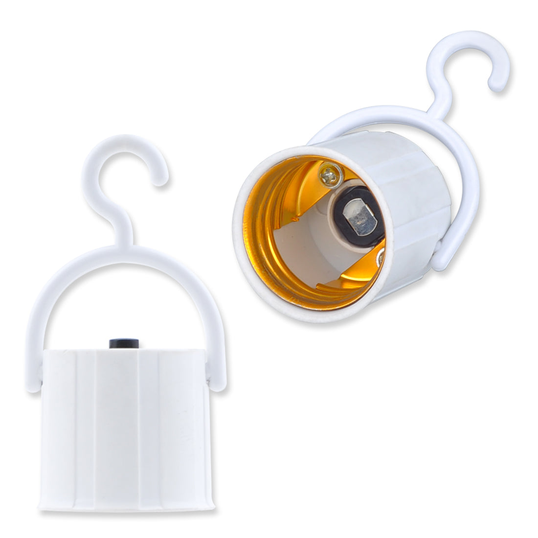4 pack Outdoor Rechargeable Emergency LED Bulb, Battery driven E26 bulb with hook