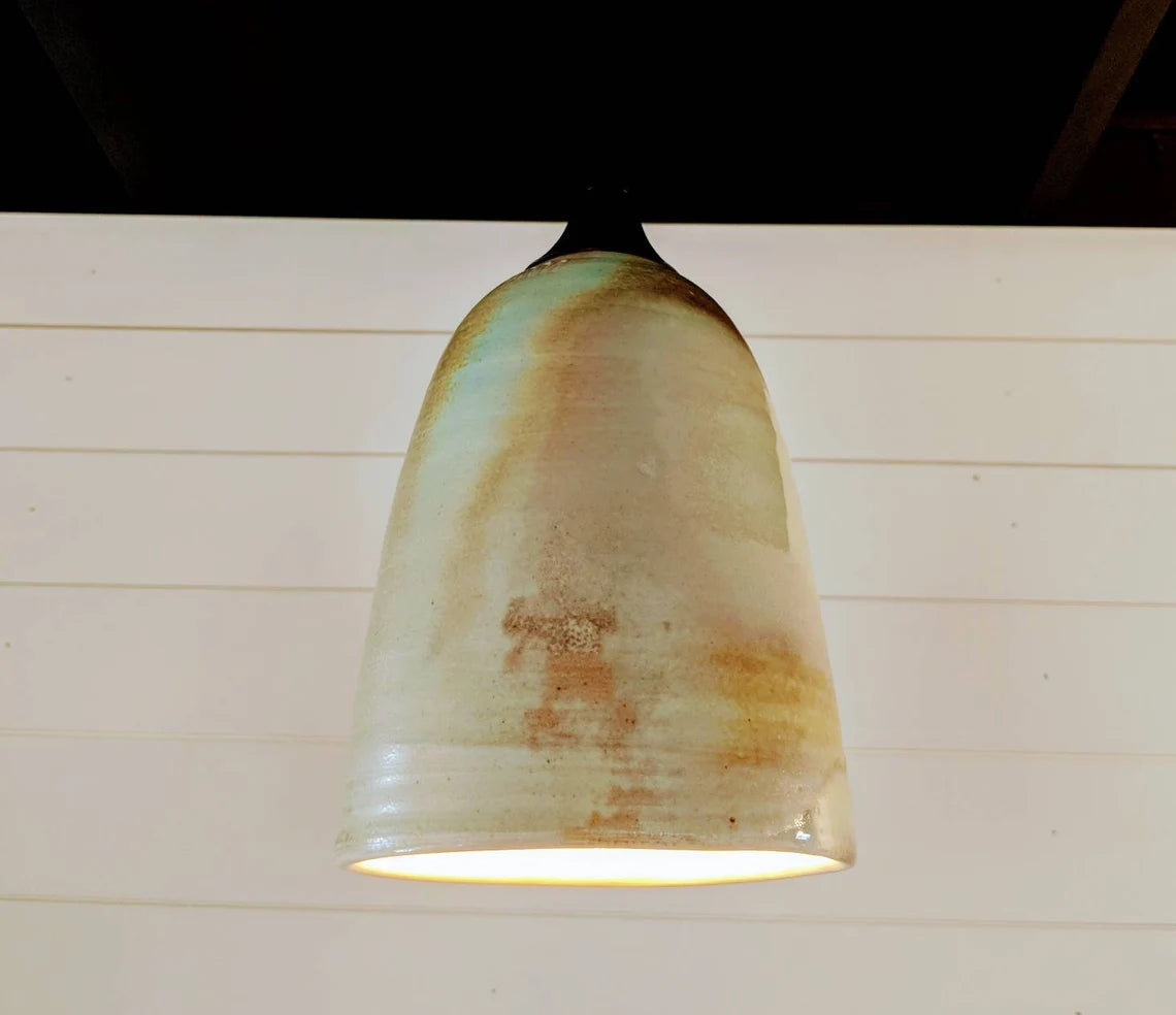 Modern ceramic pendant light fixture rustic industrial pendant lighting